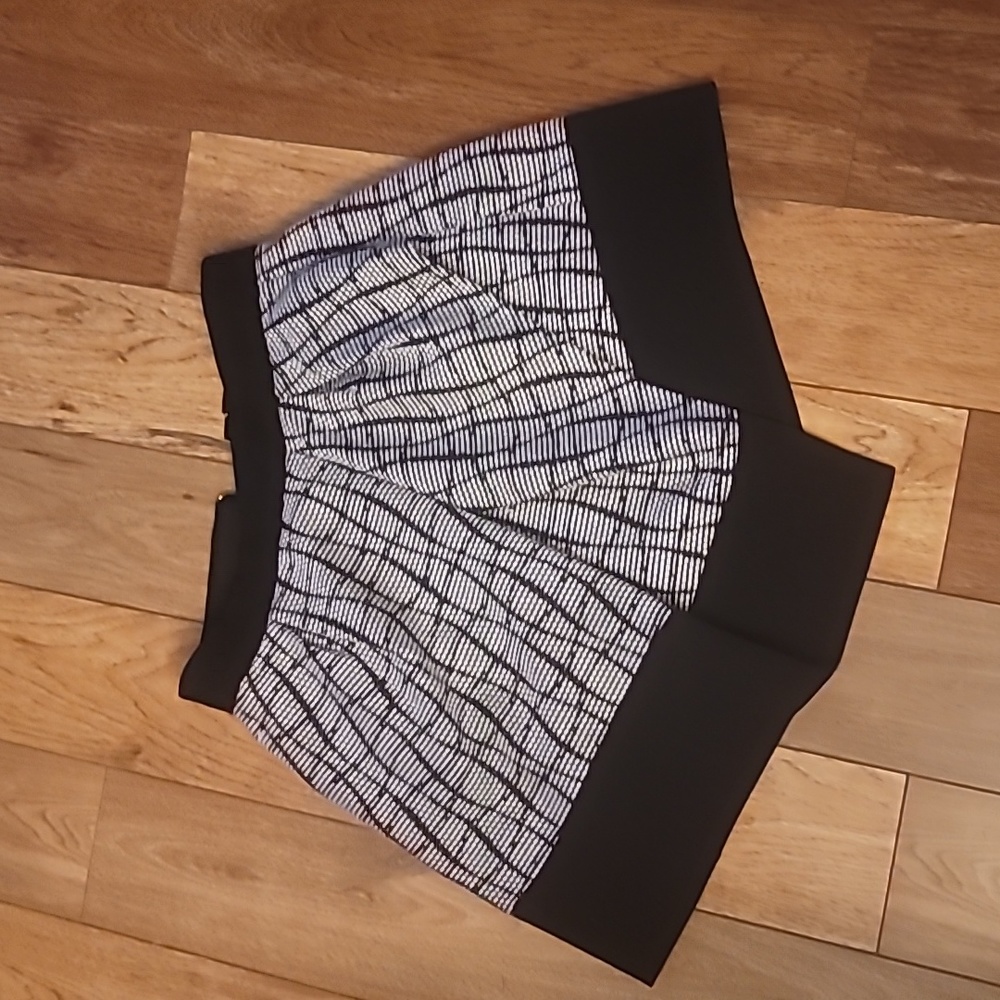 Black and skirt nwot high waisted